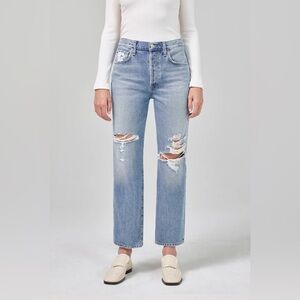 Citizens of Humanity Emery Distressed Crop Jean Size 24 / 28 inch waist